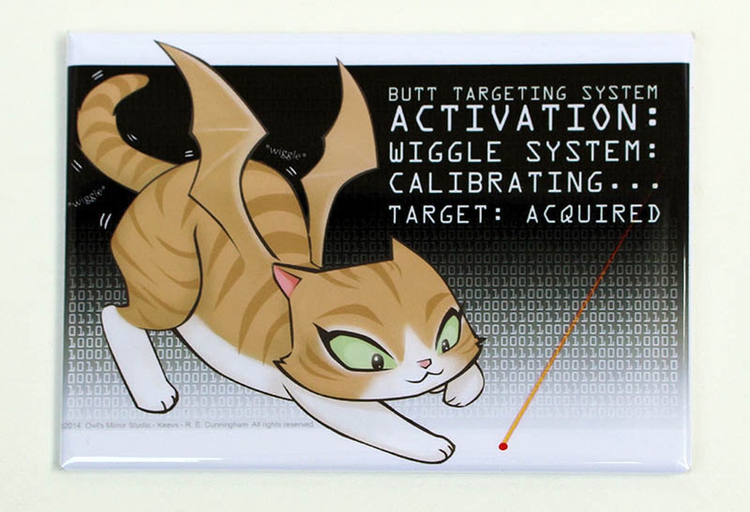 Demon Kitty With Butt Wiggle Calibration Etsy