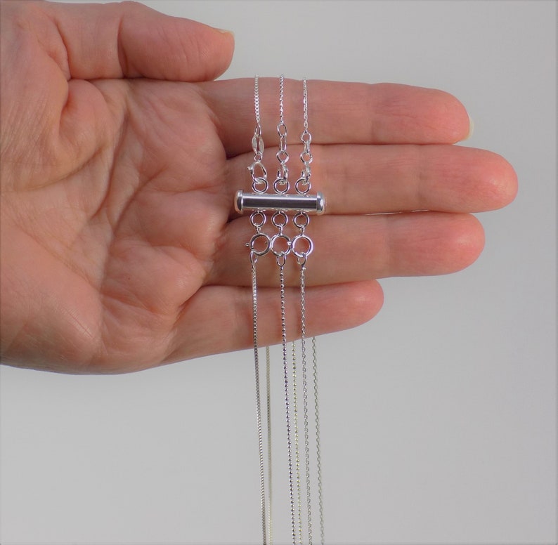 Layered Necklace Detangler 14K Gold Filled Layered Necklace Etsy