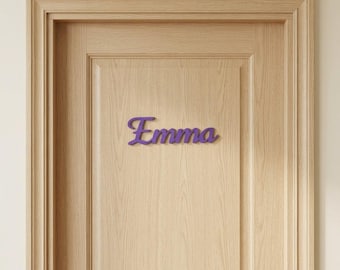 Custom Door Sign, Boys and Girls Room Sign, 3D Printed Name Sign, Custom Kids Name Plaque, Nursery Wall Decor, Bedroom Sign, Pet Name