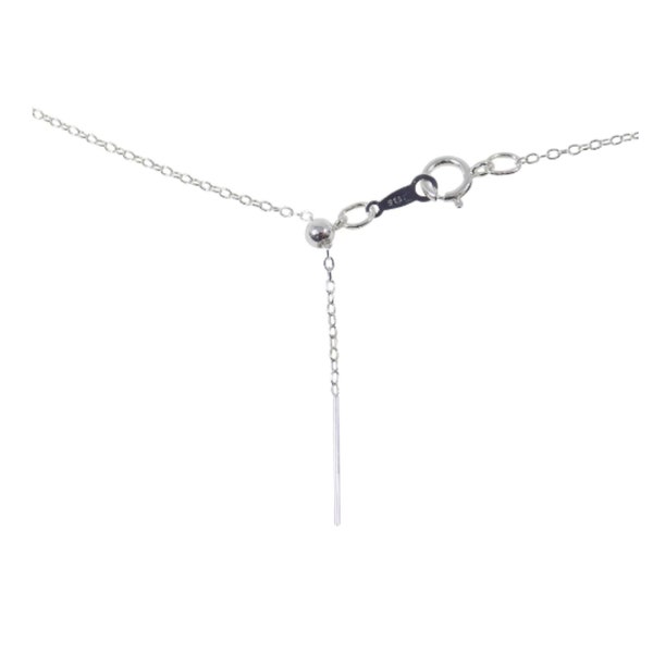 Add A Bead Chain Necklace for women. Adjustable Chain in Size 18", Available in 925 Sterling Silver or 14K Gold Filled Cable Chain