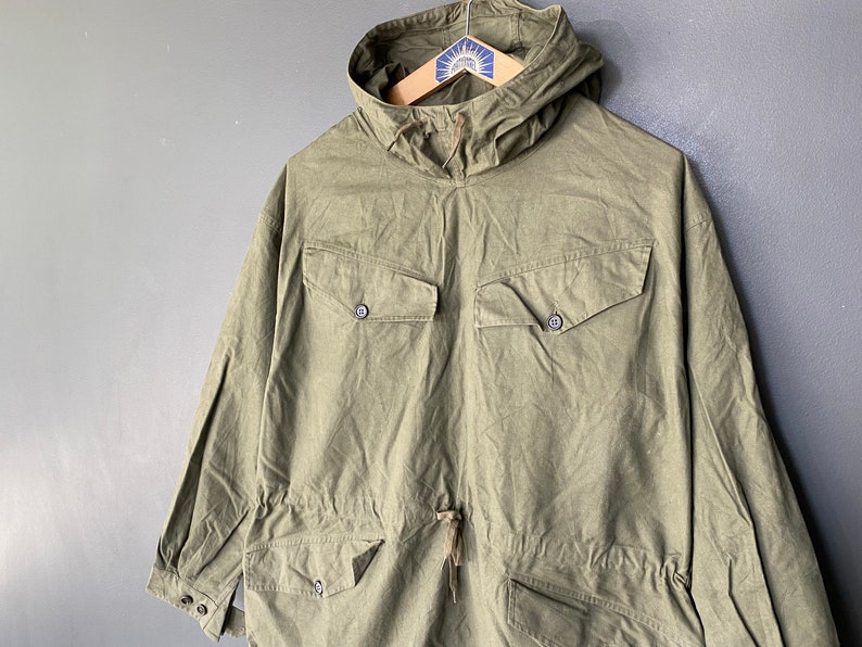 Deadstock 50s French Army Smock Parka Alpine Mountaineering - Etsy