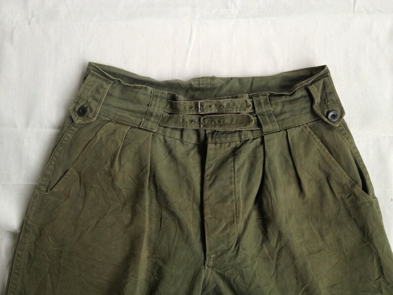 Vintage RARE 40s60s British Army Gurkha Pants Trousers Etsy