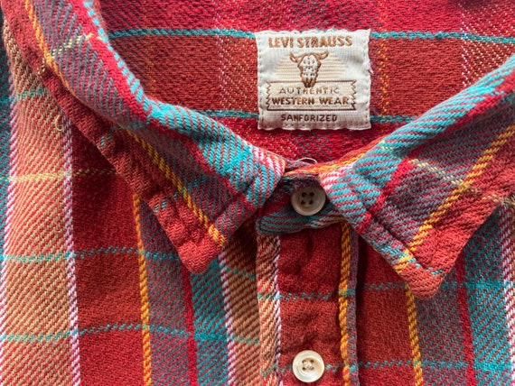 Levi's SHORTHORN Flannel Shirt LVC American Vintage 
