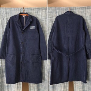 Vintage europeo ENEL lavoro dovere cappotto 50s 60s Italia