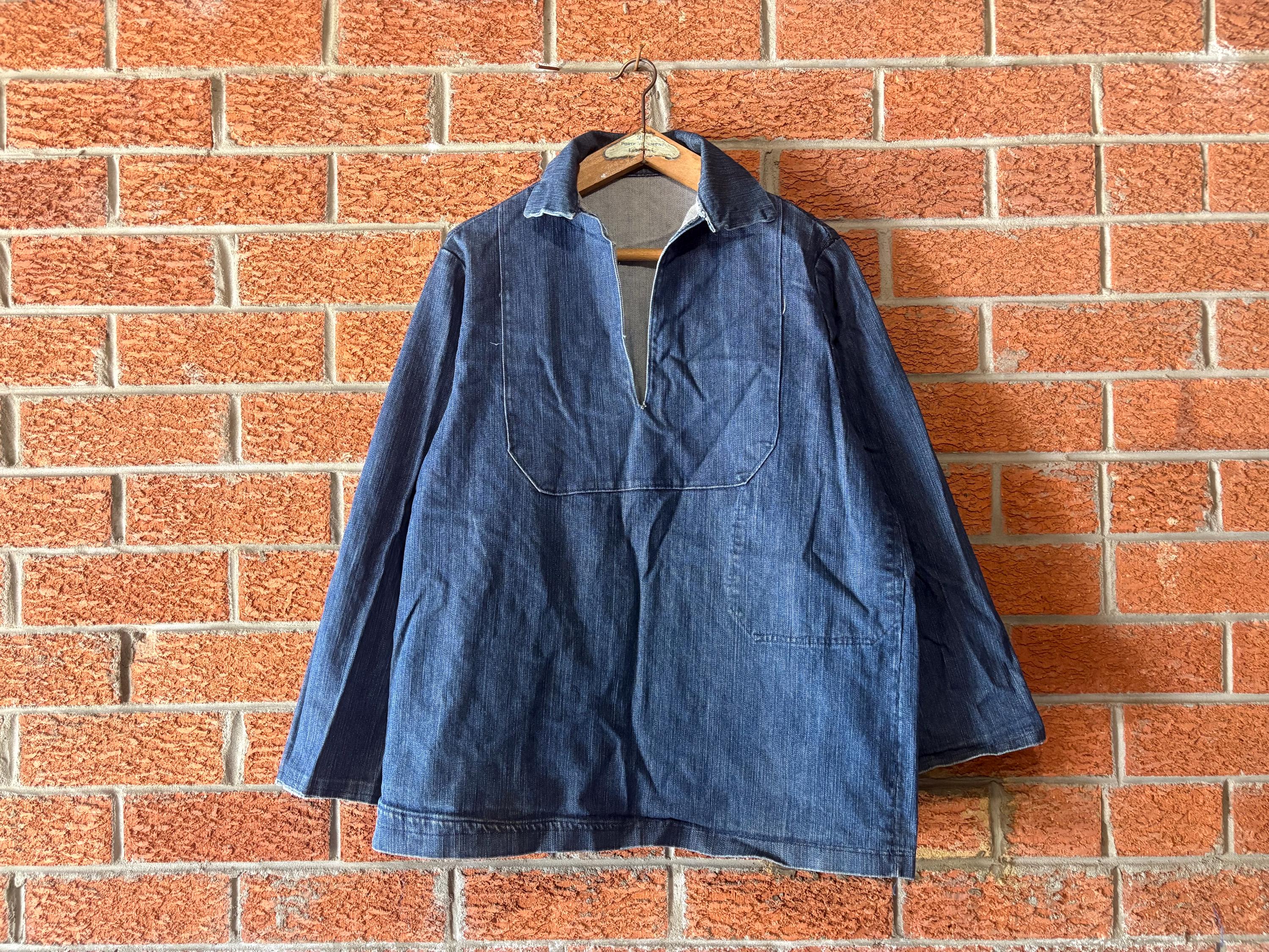 1970s〜1980s VINTAGE FISHERMAN SMOCK 1970s〜1980s VINTAGE FISHERMAN SMOCK Vintage 70-80s French