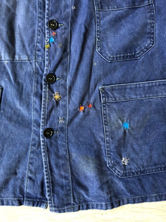 Visible Mending Vintage ‘Vulcain’ FRENCH Work Jack
