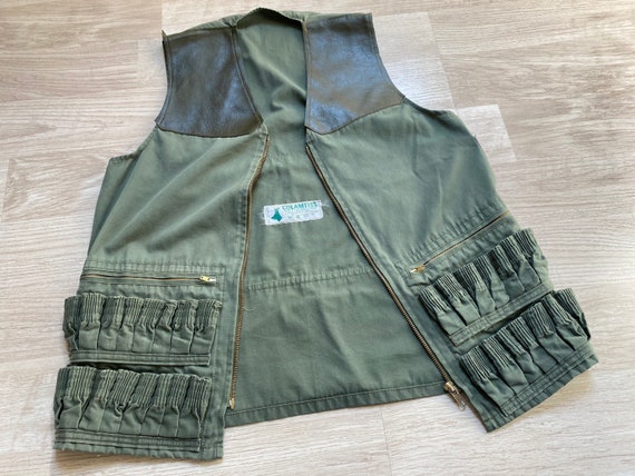 70s French Hunting Vest by COLAMTISS Vintage Outdo