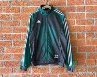 2000s Adidas Track Jacket Jersey Blokecore 90s SV