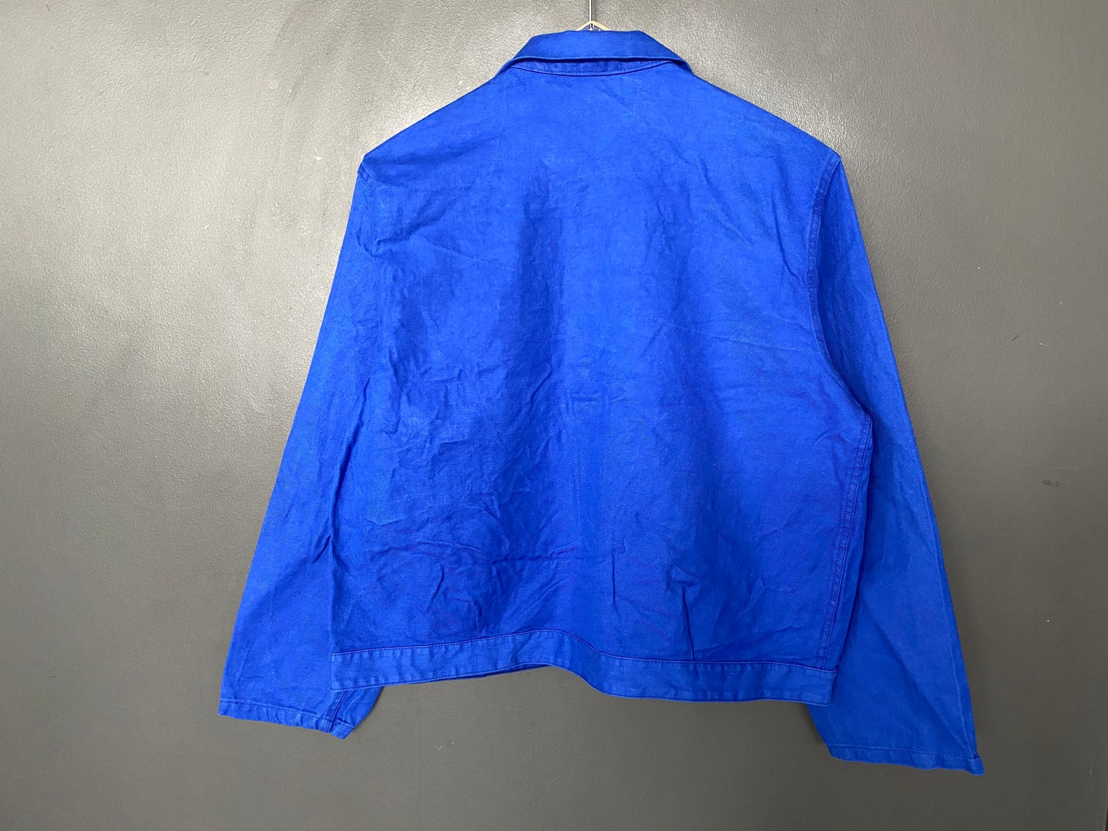 Pit26 One-wash French Blue Work Jacket Workwear - Etsy