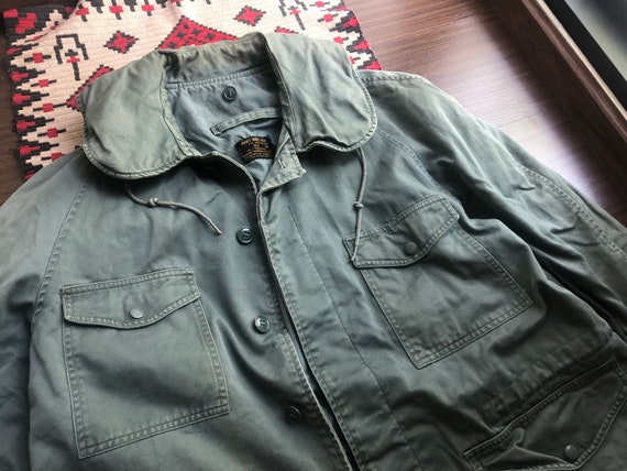 1960s Vintage U.S.Air Force Field Jacket Cotton Sa