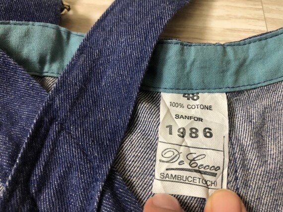 80 s travailleur italien Sanfor Jean salopette unisexe Vintage vêtements unisexe salopette f4c08a 80 s travailleur italien Sanfor Jean salopette unisexe Vintage vêtements unisexe salopette f4c08a