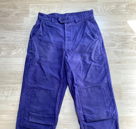 w31" Adolphe Lafont French Moleskin Work Pants Tro