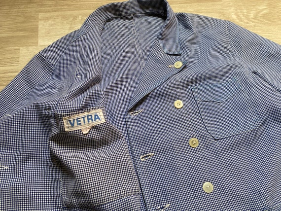 Pit22.5" French VETRA Double Breasted Houndstooth