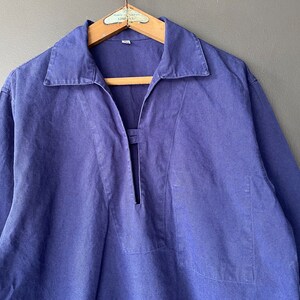 Pit21" French Fisherman Indigo Smock European Workwear