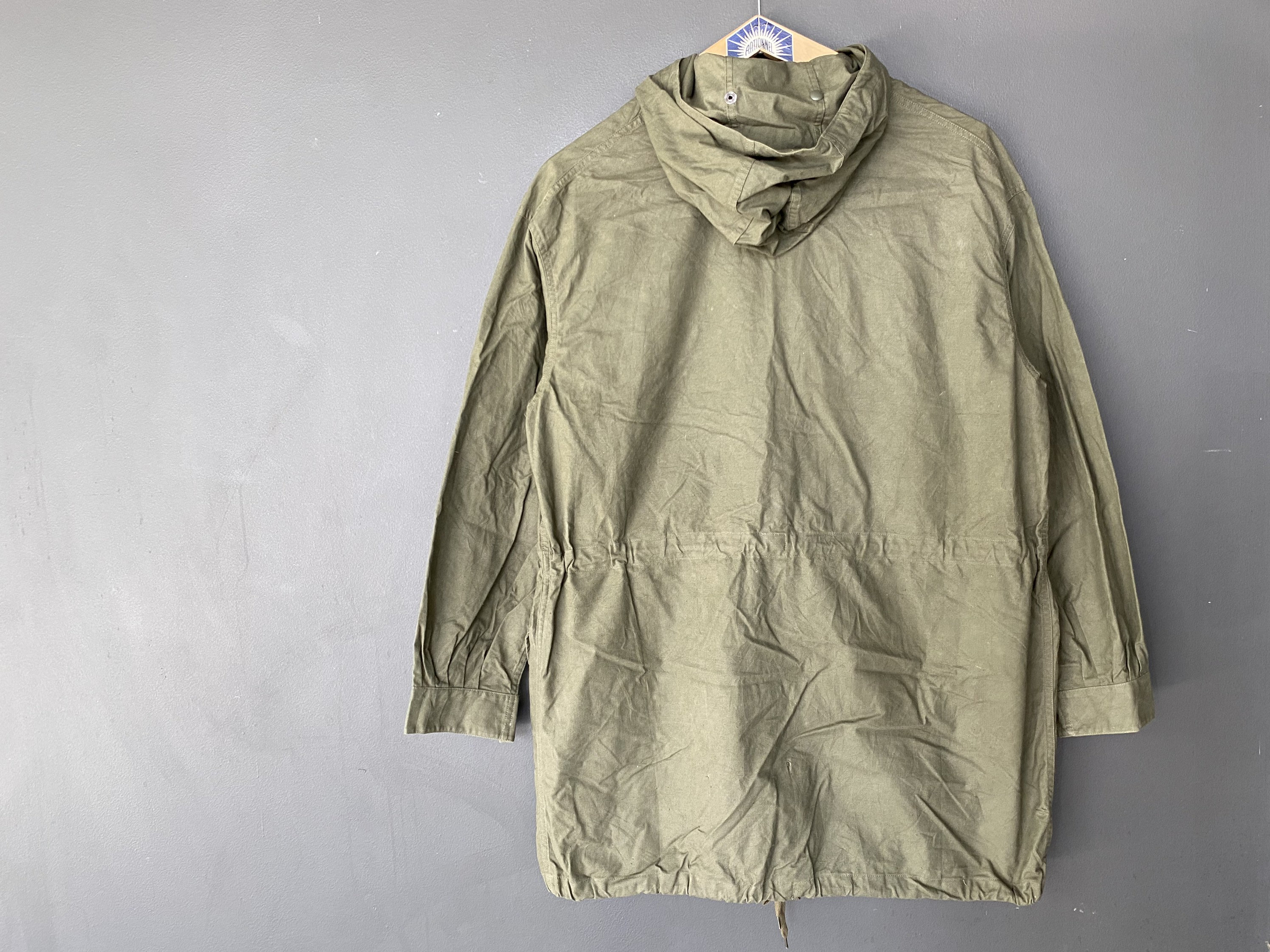 Deadstock 50s French Army Smock Parka Alpine Mountaineering 