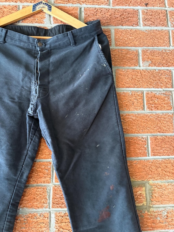 パンツ FRENCH VINTAGE Moleskin work pants One of a kind vintage french moleskin work pants — Satoshi