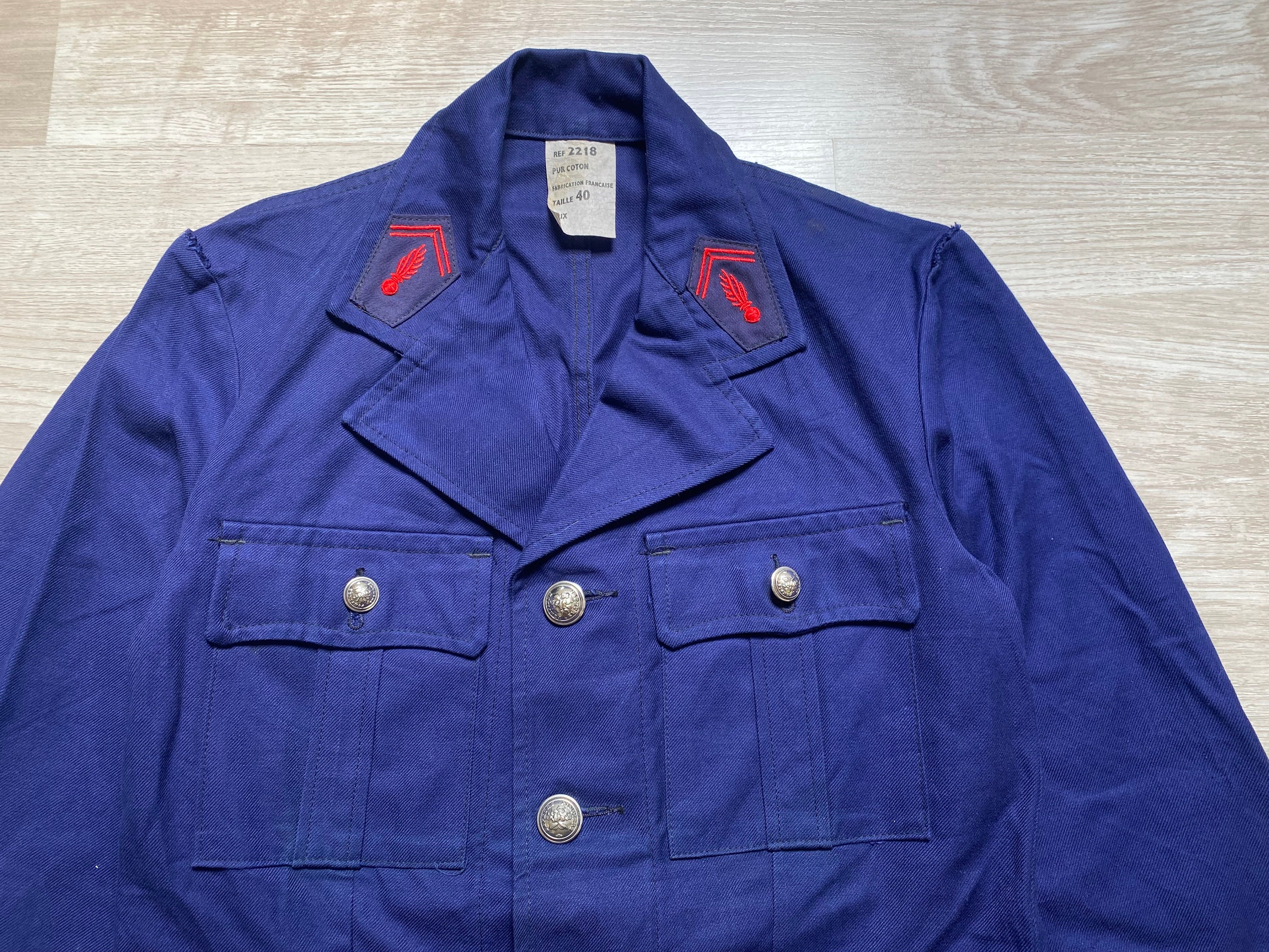 Vintage French Fire Brigade Uniform Jacket Sapeur Pompier Vintage French Fire Brigade Uniform Jacket Sapeur Pompier