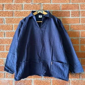 50s holdfast british fisherman smock 50s France Vintage Fisherman