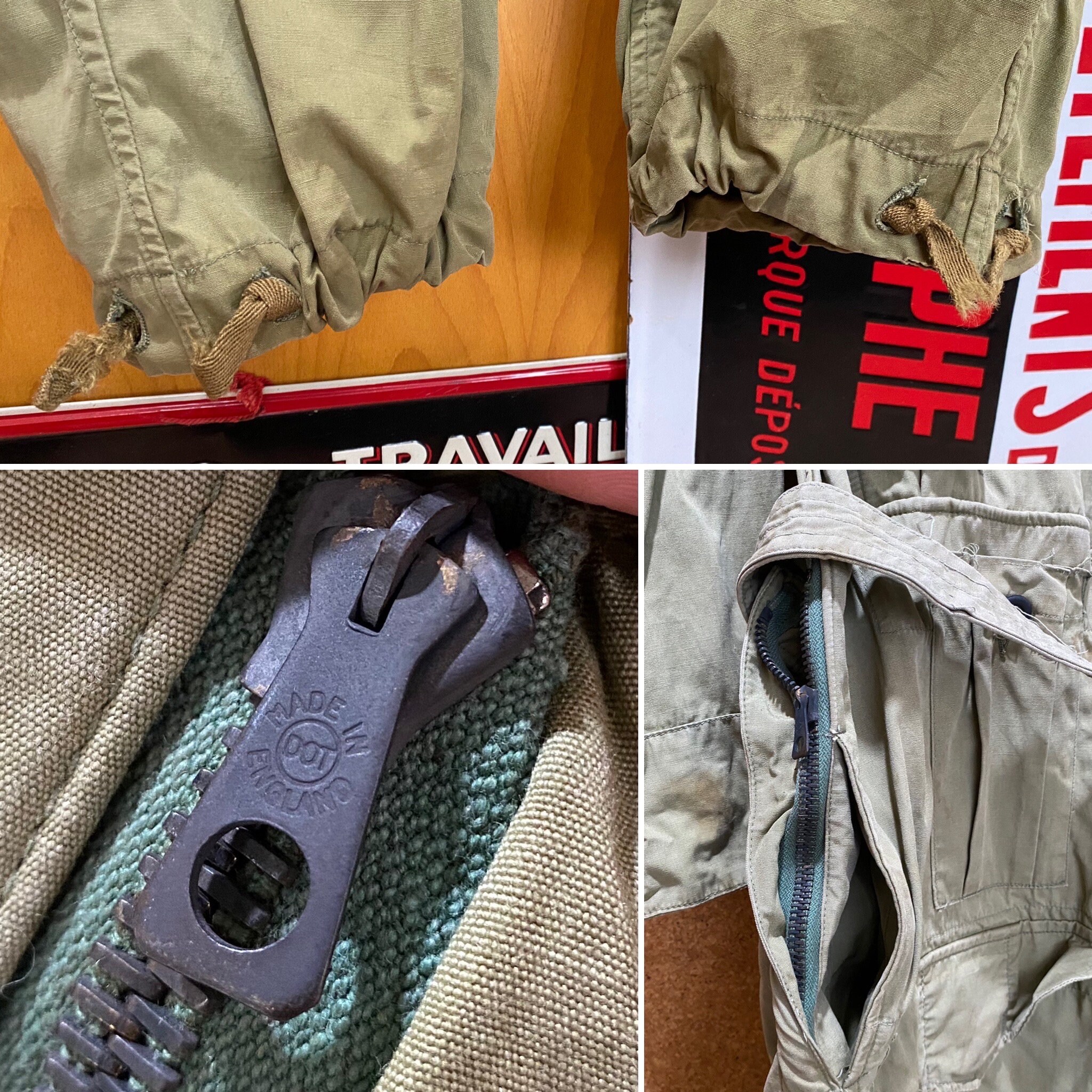 【超希少】【40’s】 Vintage French army jumpsuit French Army | Vintage 1970s Military Jumpsuit | Khaki
