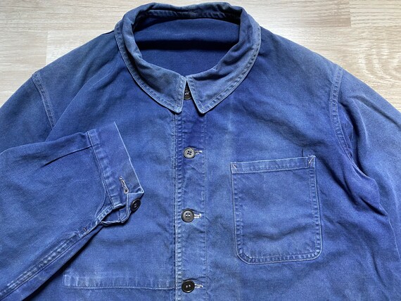 Vintage 60s FRENCH SNC St.James Work Chore Jacket