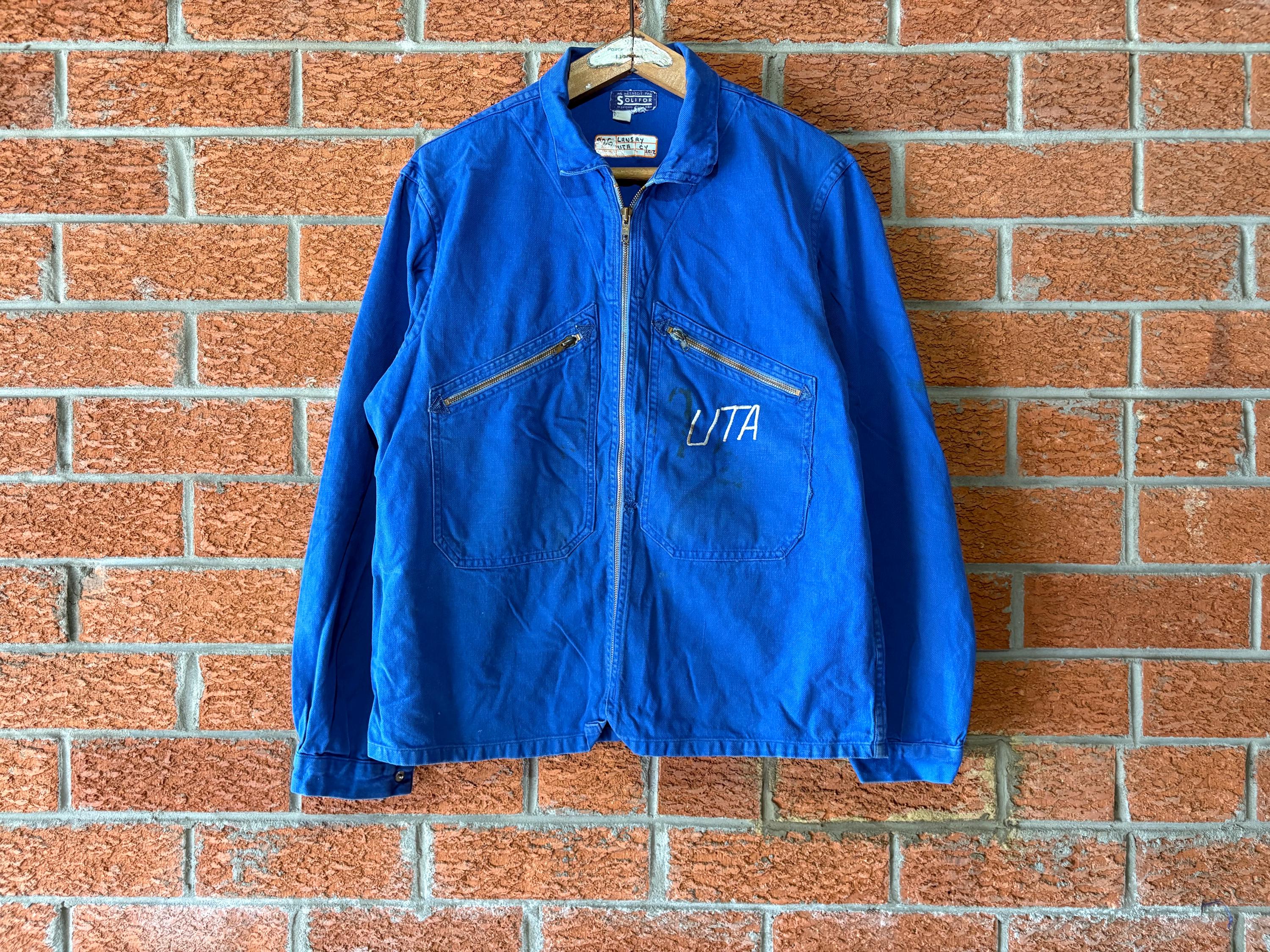 Vintage French Cyclist Jacket - Etsy