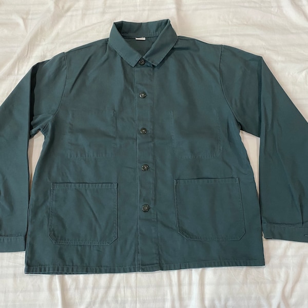 French Green Work Jacket