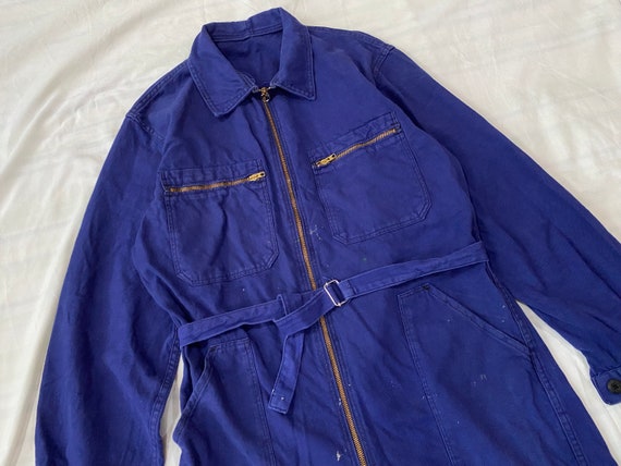 cottontwill coveralls made in france