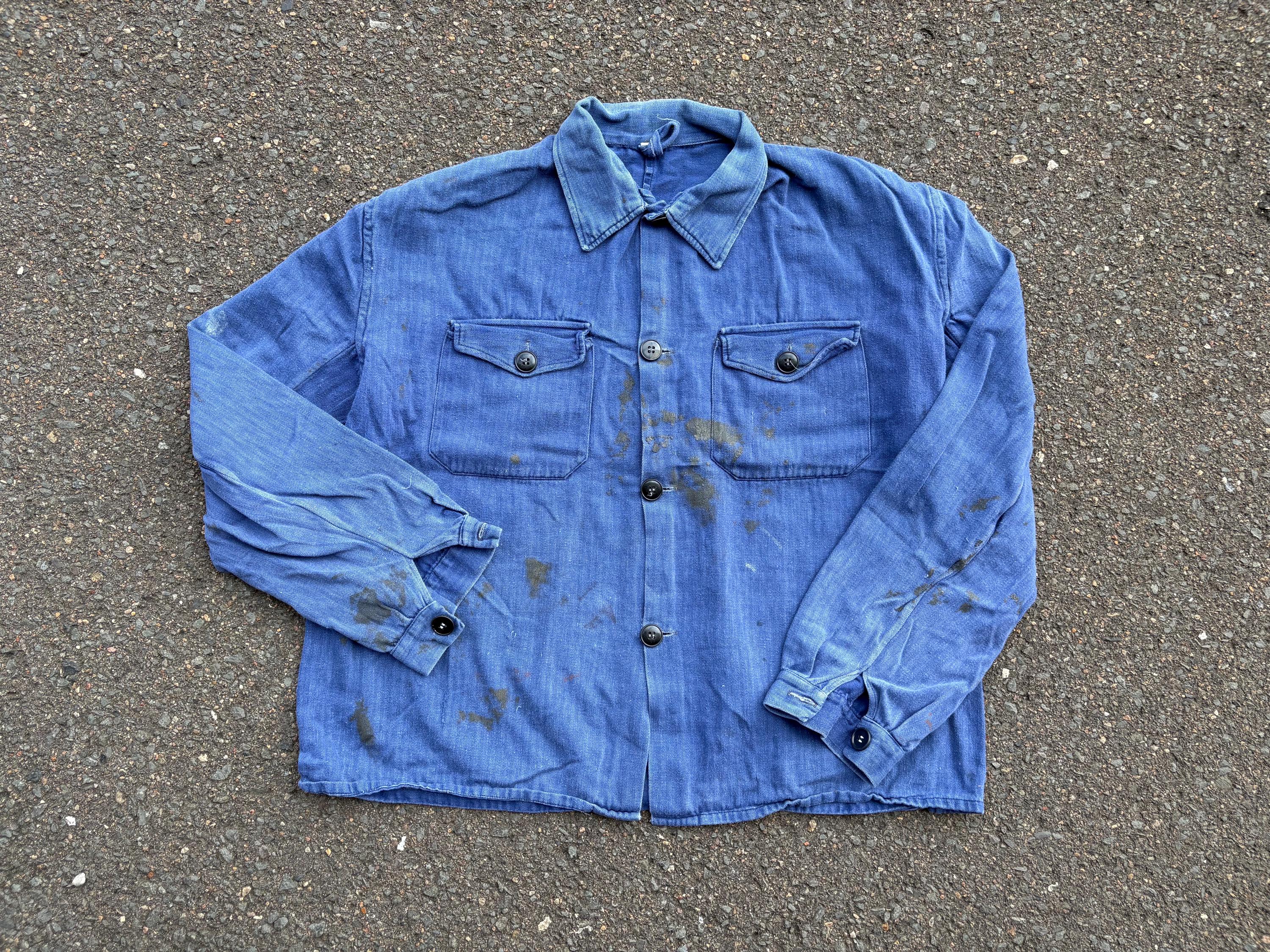 French Work Jacket - Etsy