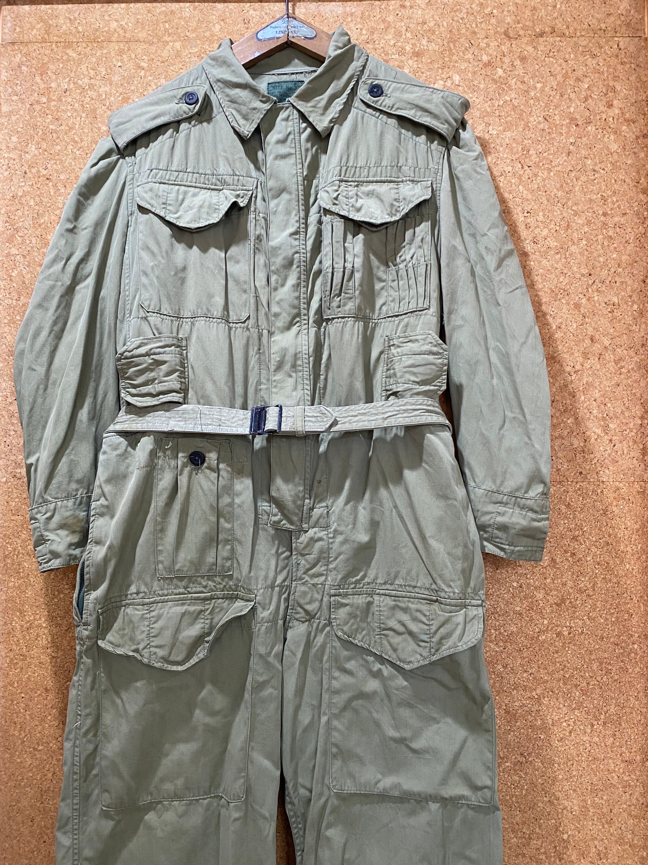 RARE 40s WW2 British Army Jungle Tank Suit Military
