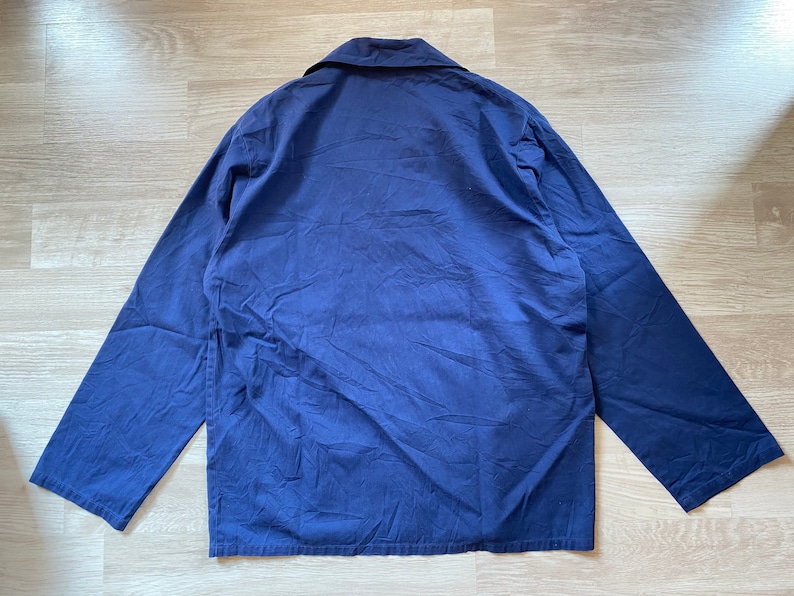 European Navy Worker Pullover Jumper Shirt Elis Poissonnerie