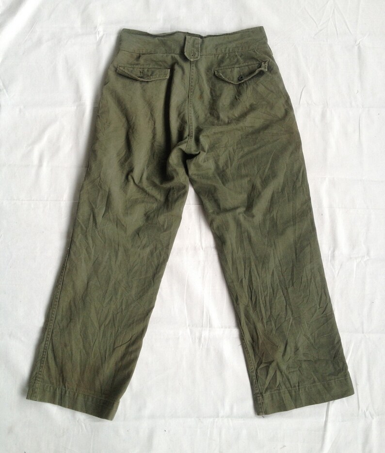 Vintage RARE 40s60s British Army Gurkha Pants Trousers Etsy