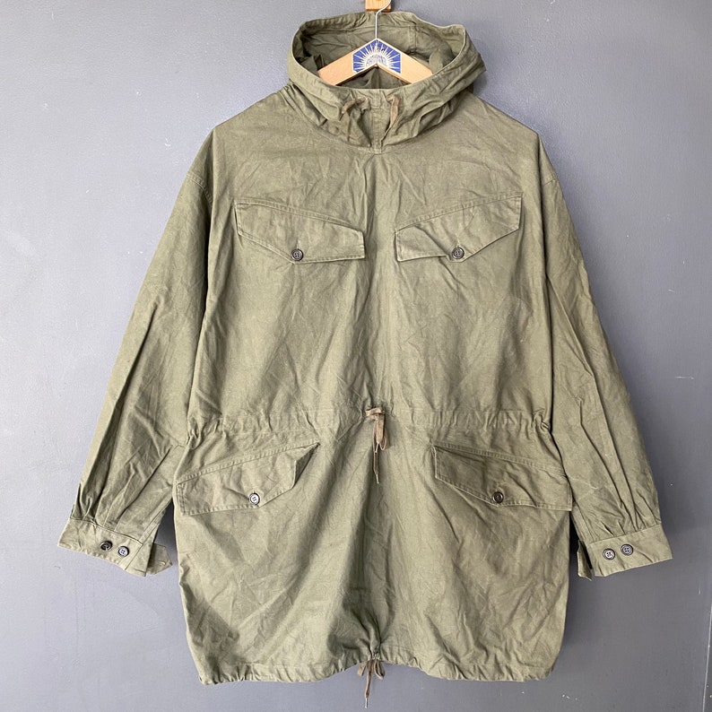 Deadstock 50s French Army Smock Parka Alpine Mountaineering - Etsy