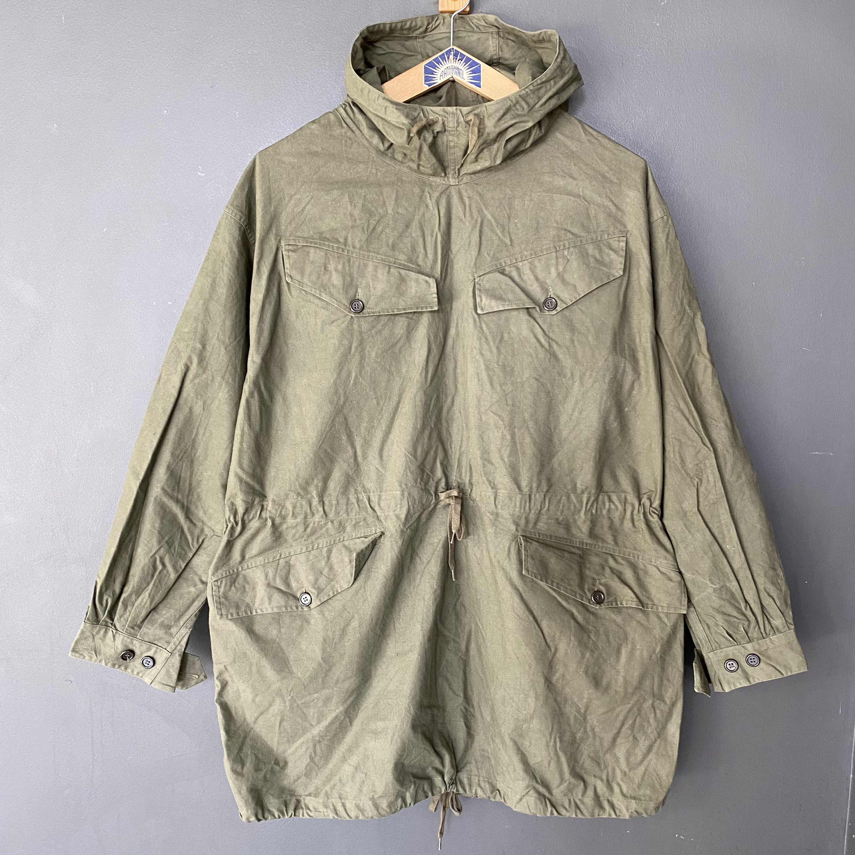 Buy Deadstock 50s French Army Smock Parka Alpine Mountaineering