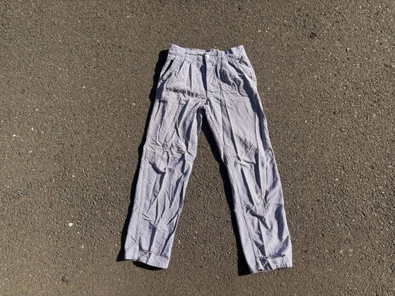 w28" French Butcher Cooker Houndstooth Pants