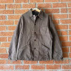BROWN DENIM JACKET