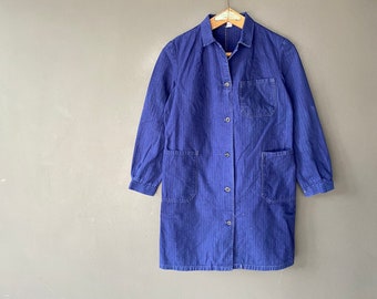 Kids Vintage French Indigo HBT Work Coat