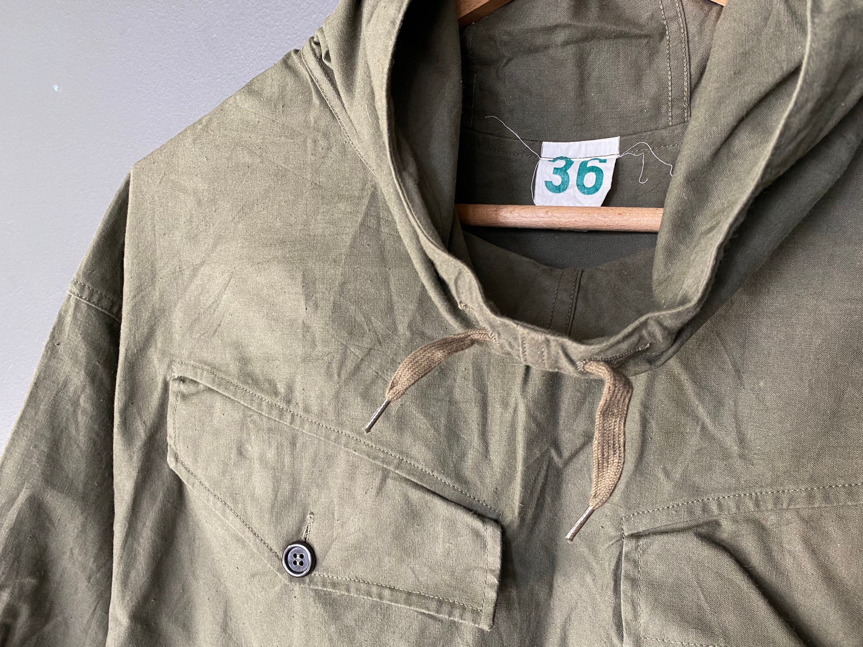 Deadstock 50s French Army Smock Parka Alpine Mountaineering - Etsy