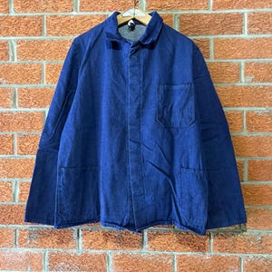 One-wash Deutsche Jeans Arbeitsjacke Vintage 70er 80er COS APC Minimal VTG