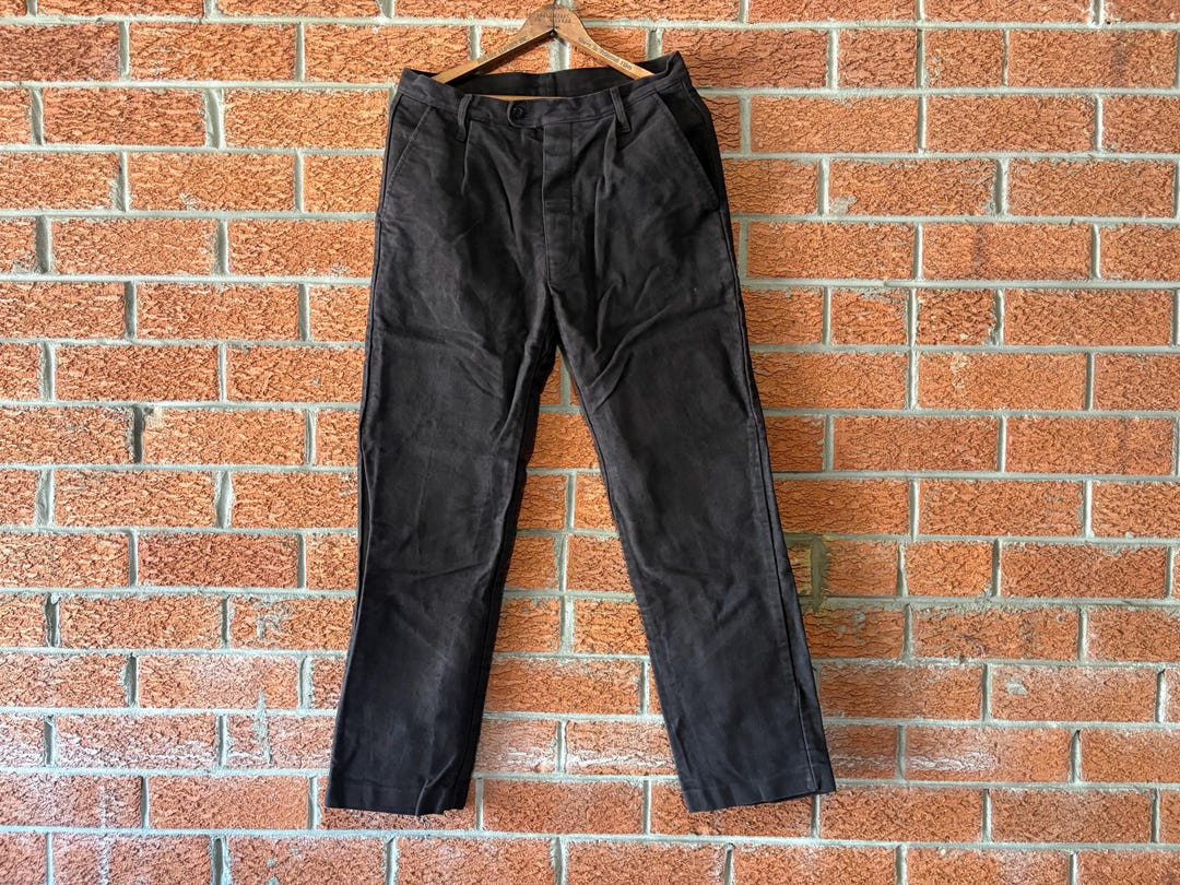パンツ VINTAGE FRENCH WORK BLACK MOLESKIN PANTS il_1080xN.6900509486_otqh.jpg