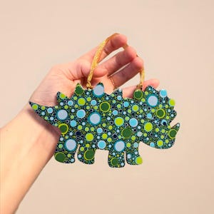 Dino Dot Painting