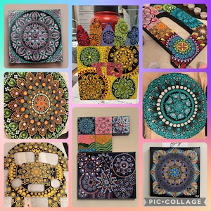 Custom Dot Painting