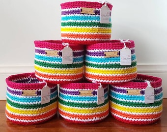 Rainbow Yarn Bowl
