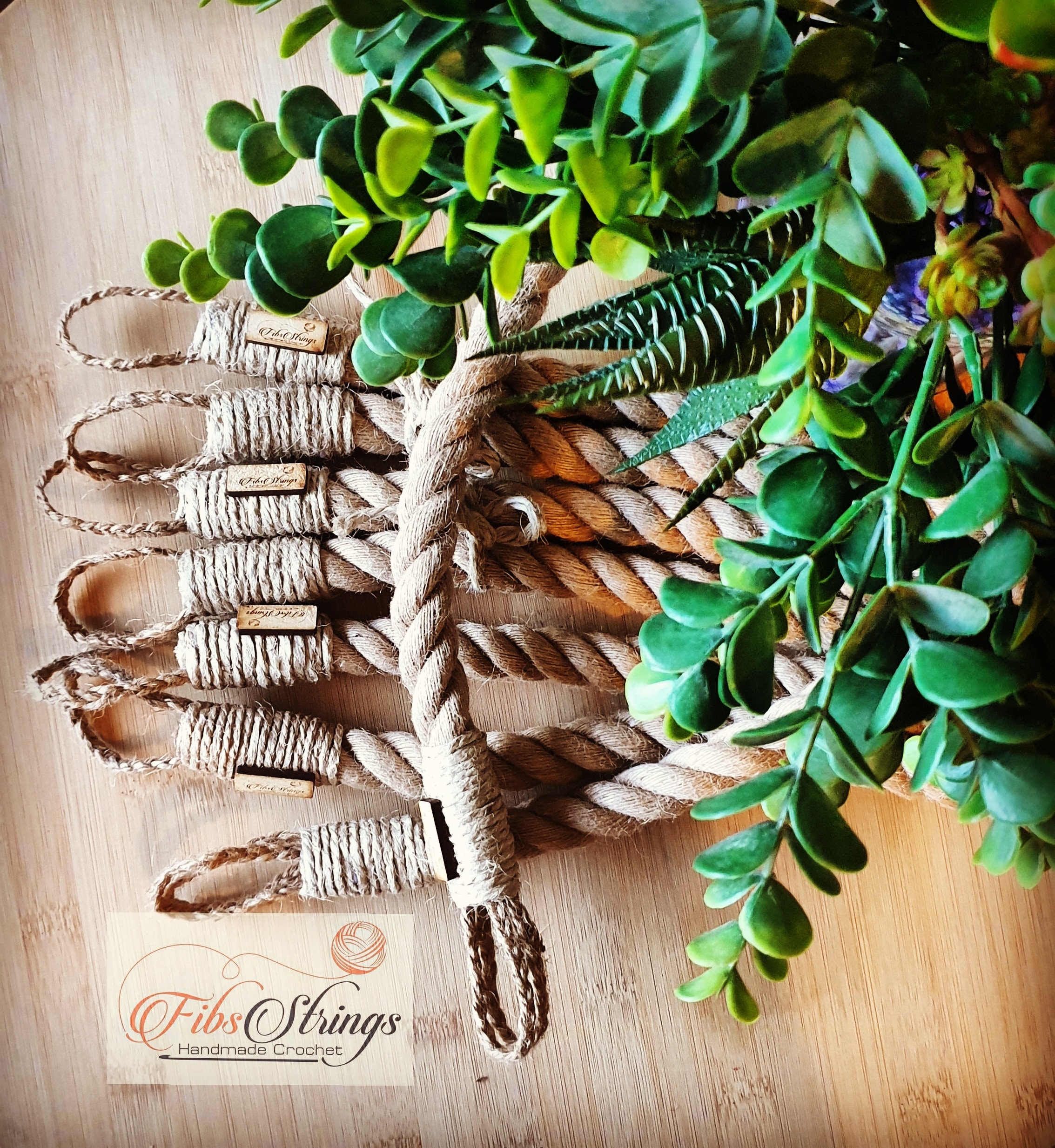 Handmade Jute Rope Curtain Tie Backs Single 1 or a Pair Etsy Australia