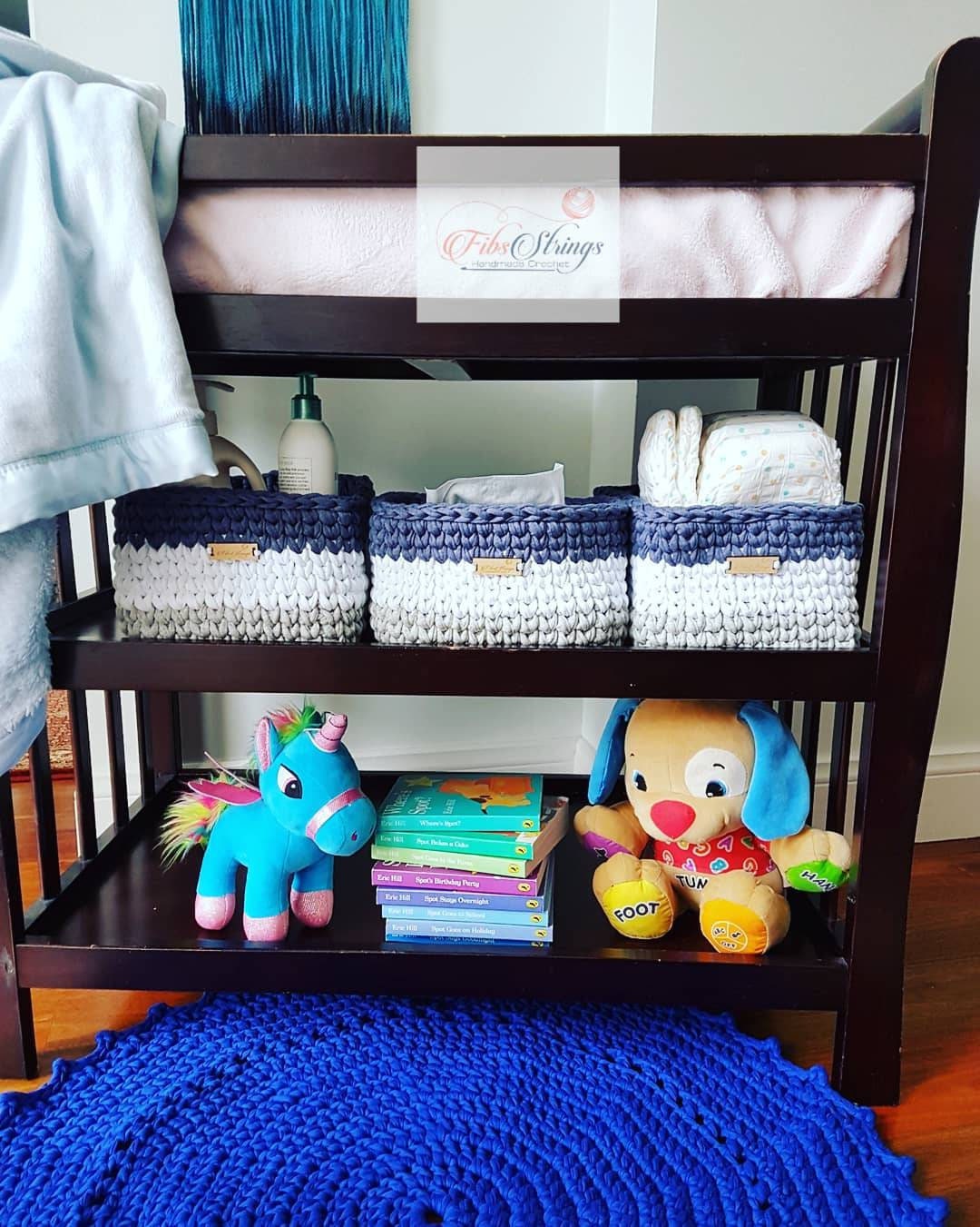 T-Shirt Rectangle Yarn Panier | Du Panier d'entreposage de Stockage Polyvalent d'étagères Stockage e