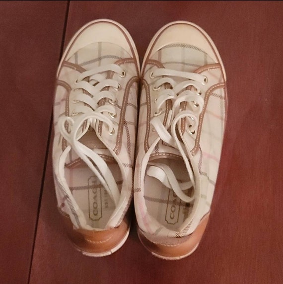 multicolor coach sneakers