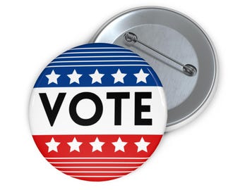 Vote 2028 Political Pin Button: Campaign Badge, Election Accessory handmade custom pinback collectible