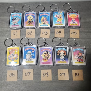 Garbage Pail Kids Series 1 Two-Sided Keychains GPK 1985 NEW *Updated Listing*