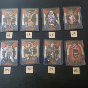 Panini Prizm WWE 2023 Trading Card - SmackDown RAW Legends Alexa Bliss Trish Stratus Carmella WWE Diva&#39;s
