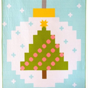 MERRY LITTLE CHRISTMAS_DIGITAL quilt pattern, PDF quilt pattern, throw quilt, Christmas quilt