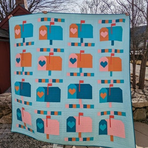 SENDING YOU LOVE _  digital quilt pattern